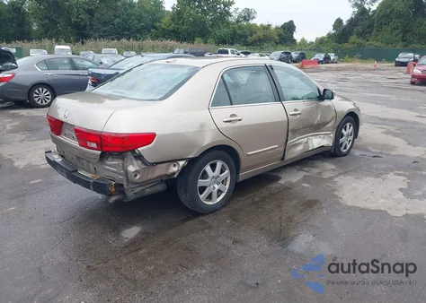 2005 Honda Accord 3.0 Ex z USA, uszkodzony, nr VIN 1HGCM66555A043632